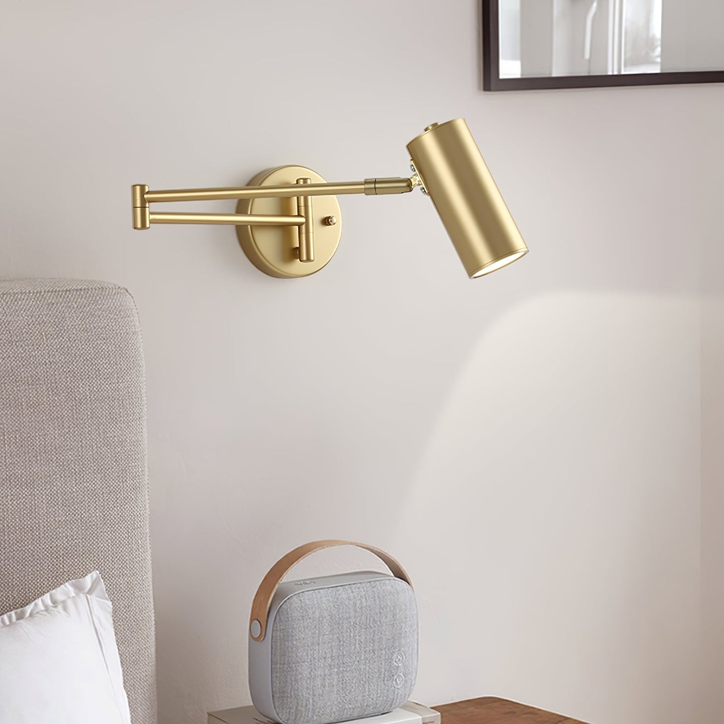 Moderne Minimalistische LED Wandleuchte Mit Verstellbarem Arm