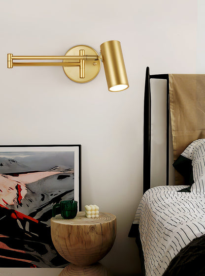 Moderne Minimalistische LED Wandleuchte Mit Verstellbarem Arm
