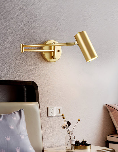Moderne Minimalistische LED Wandleuchte Mit Verstellbarem Arm