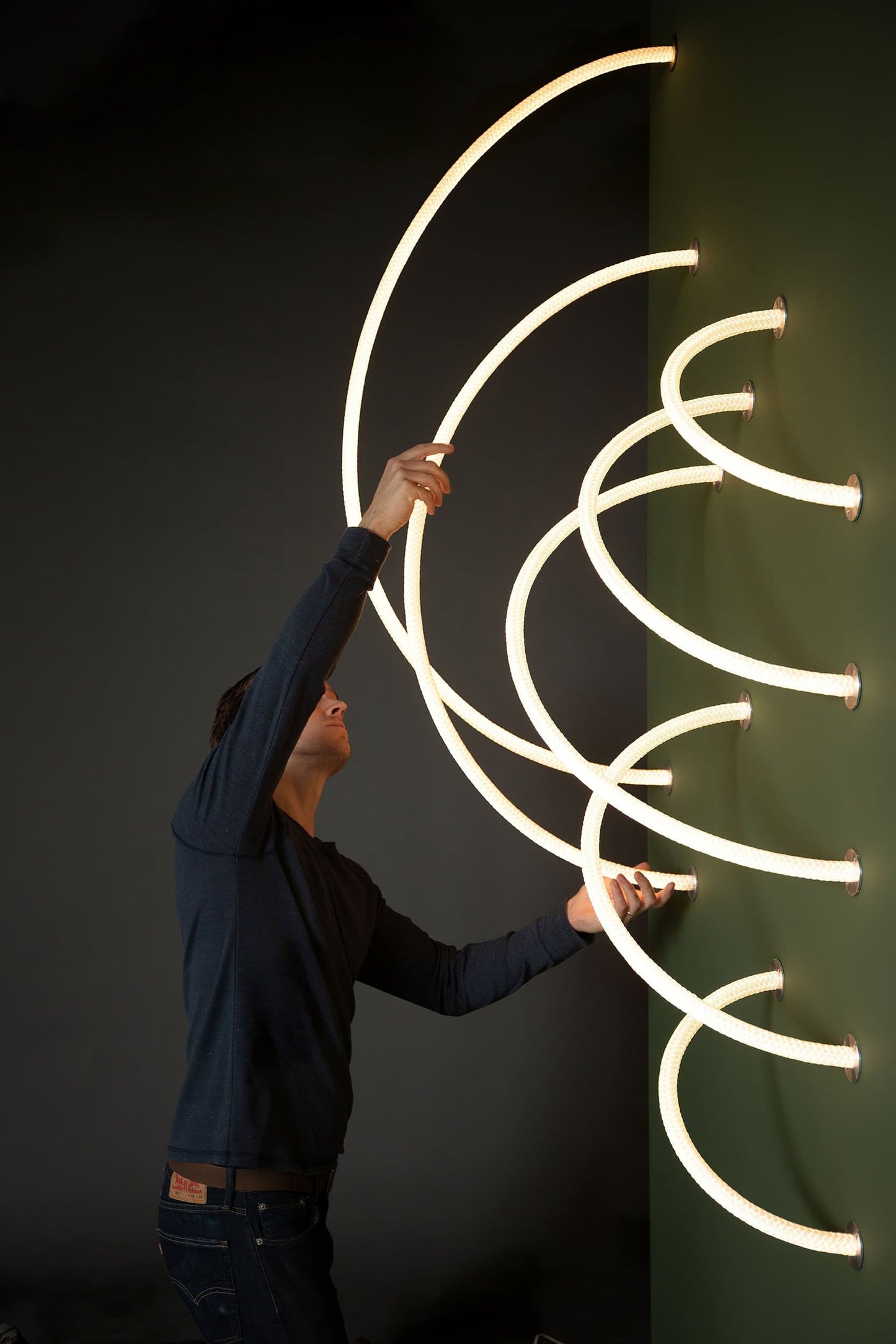 Verstellbare LED-Pendelleuchte