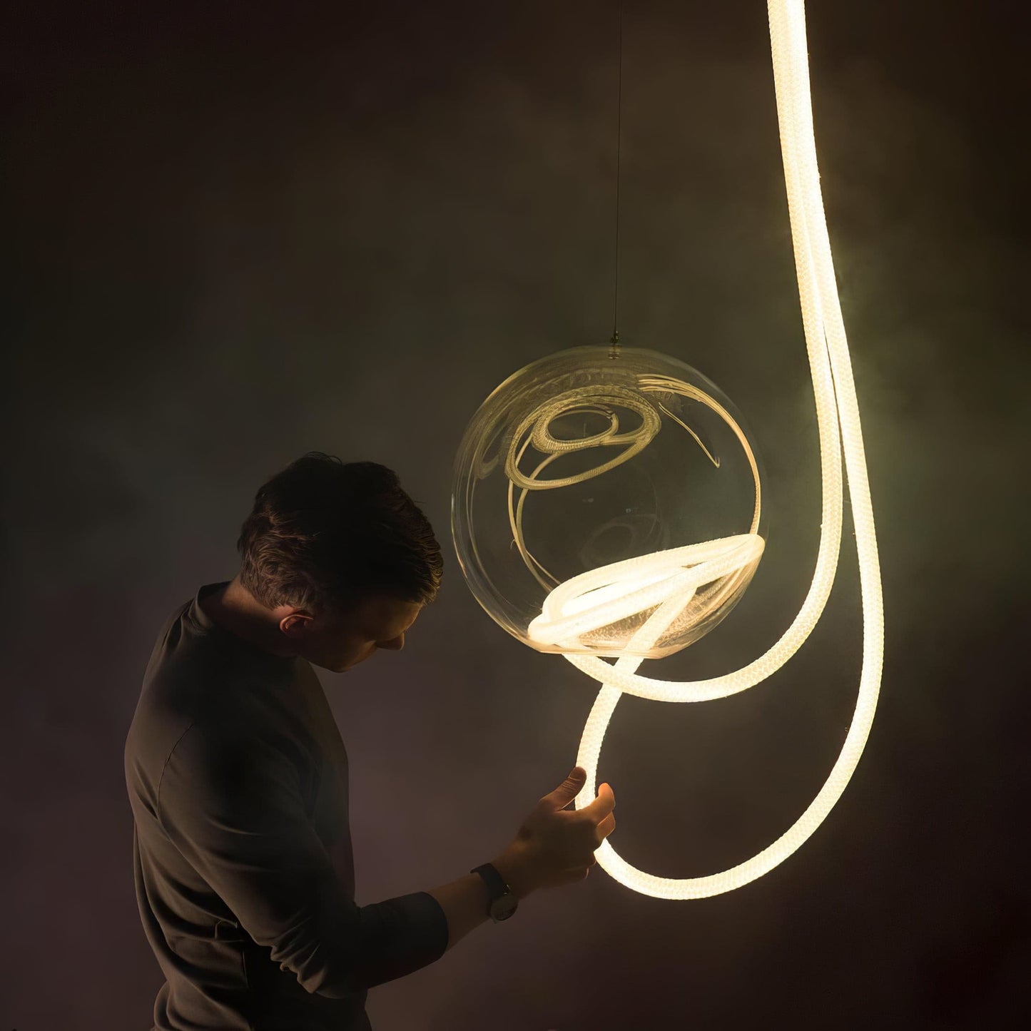 Verstellbare LED-Pendelleuchte