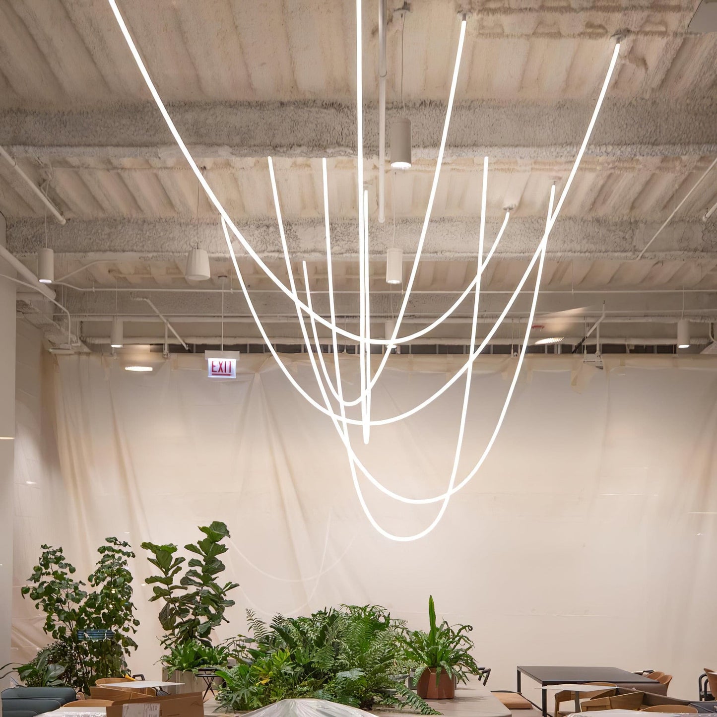Verstellbare LED-Pendelleuchte