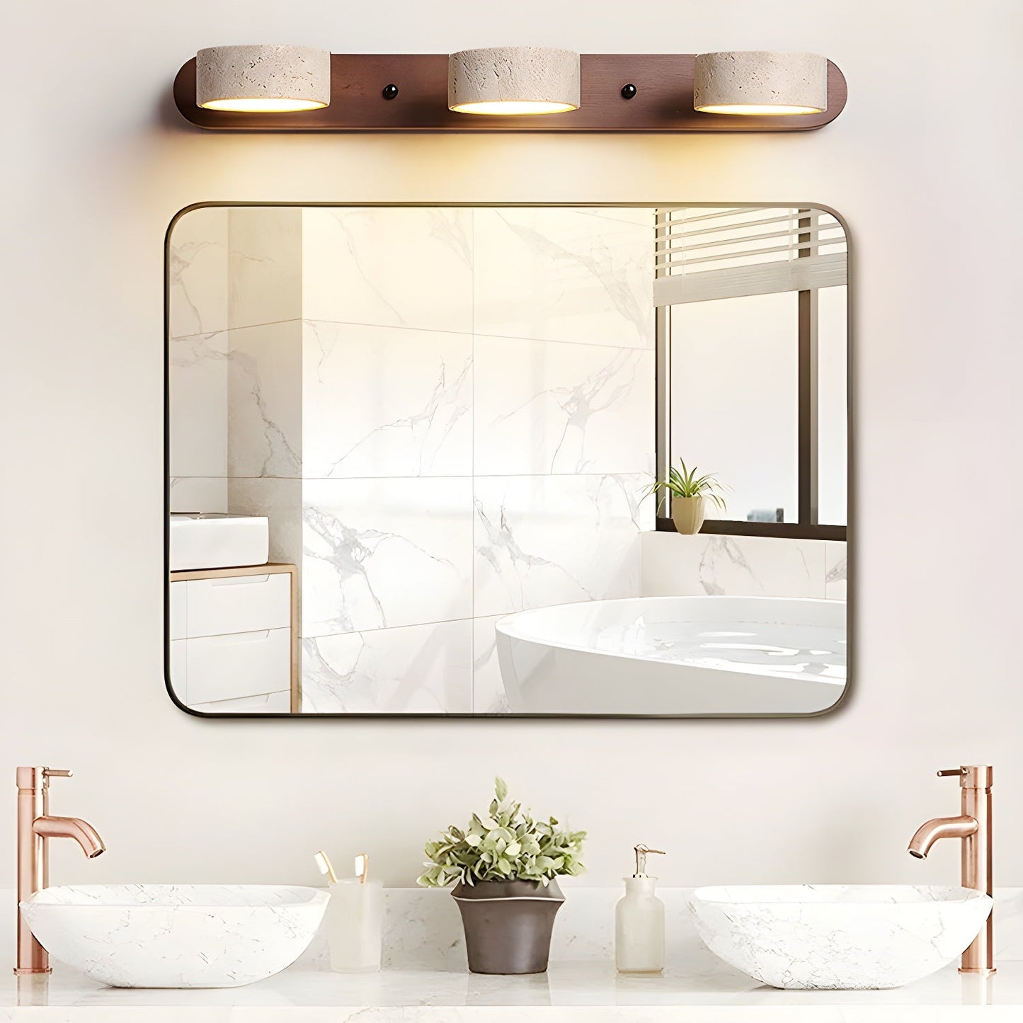 Vintage LED-Wandleuchte