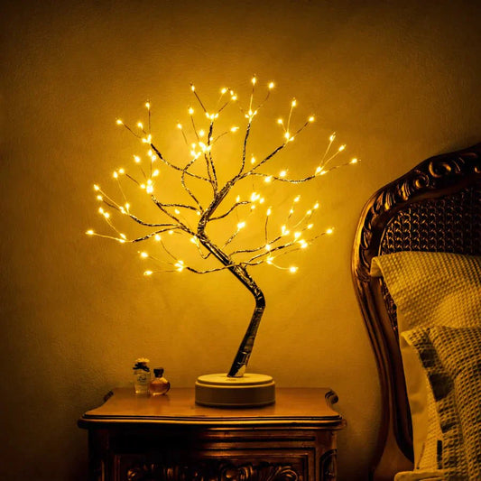 Magische Baum inspirierte LED-Tischlampe
