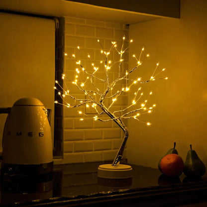 Magische Baum inspirierte LED-Tischlampe