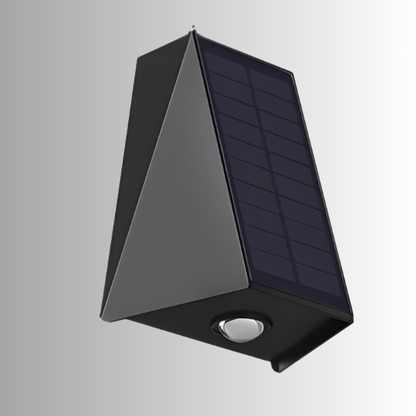 SolarWand: Moderne LED Wandleuchte mit Solarbetrieb