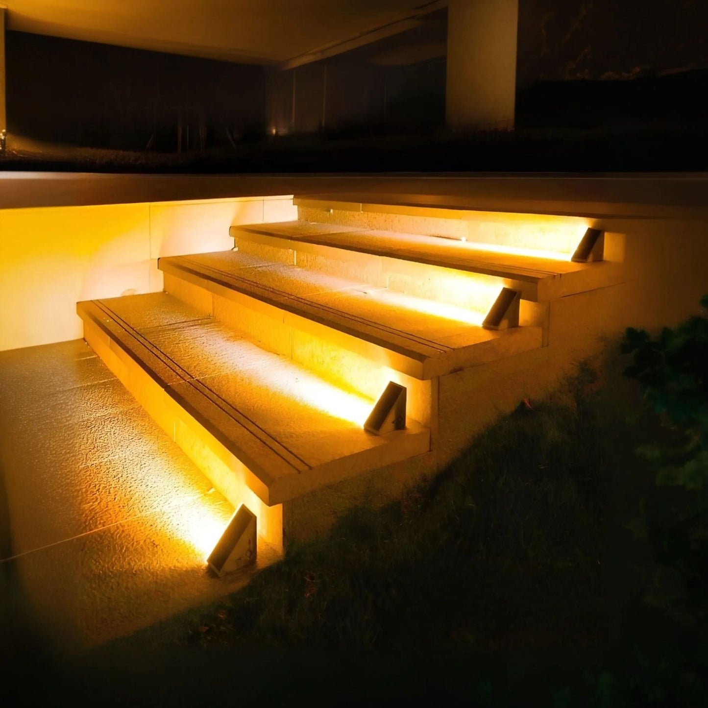 Solarbetriebene LED Treppenlichter