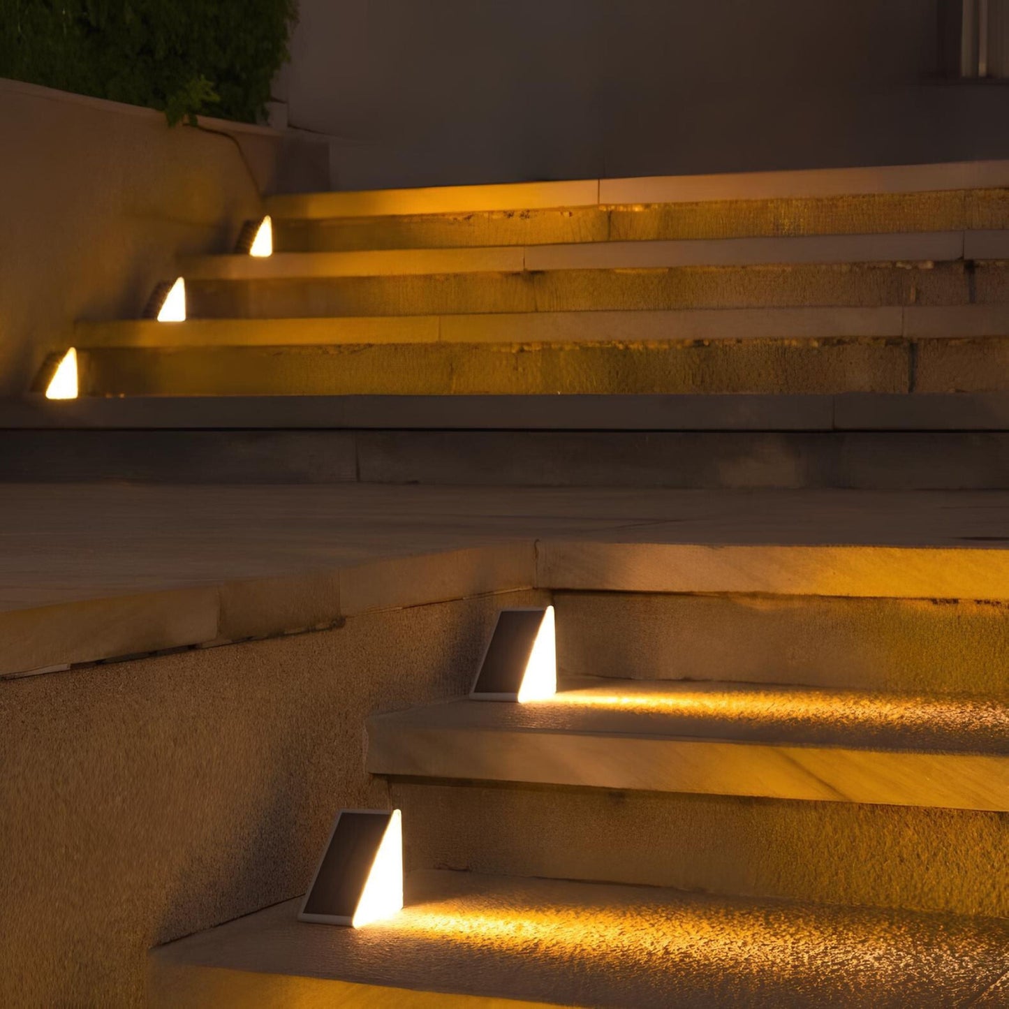 Solarbetriebene LED Treppenlichter