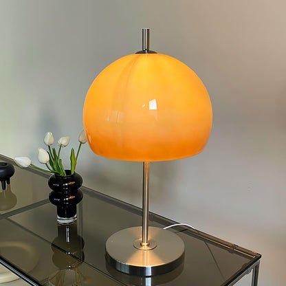 Pilz-Tischlampe im Vintage-Stil