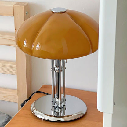 Pilz-Tischlampe im Vintage-Stil