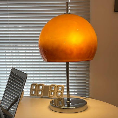 Pilz-Tischlampe im Vintage-Stil