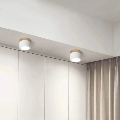 Schlanke Skandinavische LED Spotlight Deckenleuchte