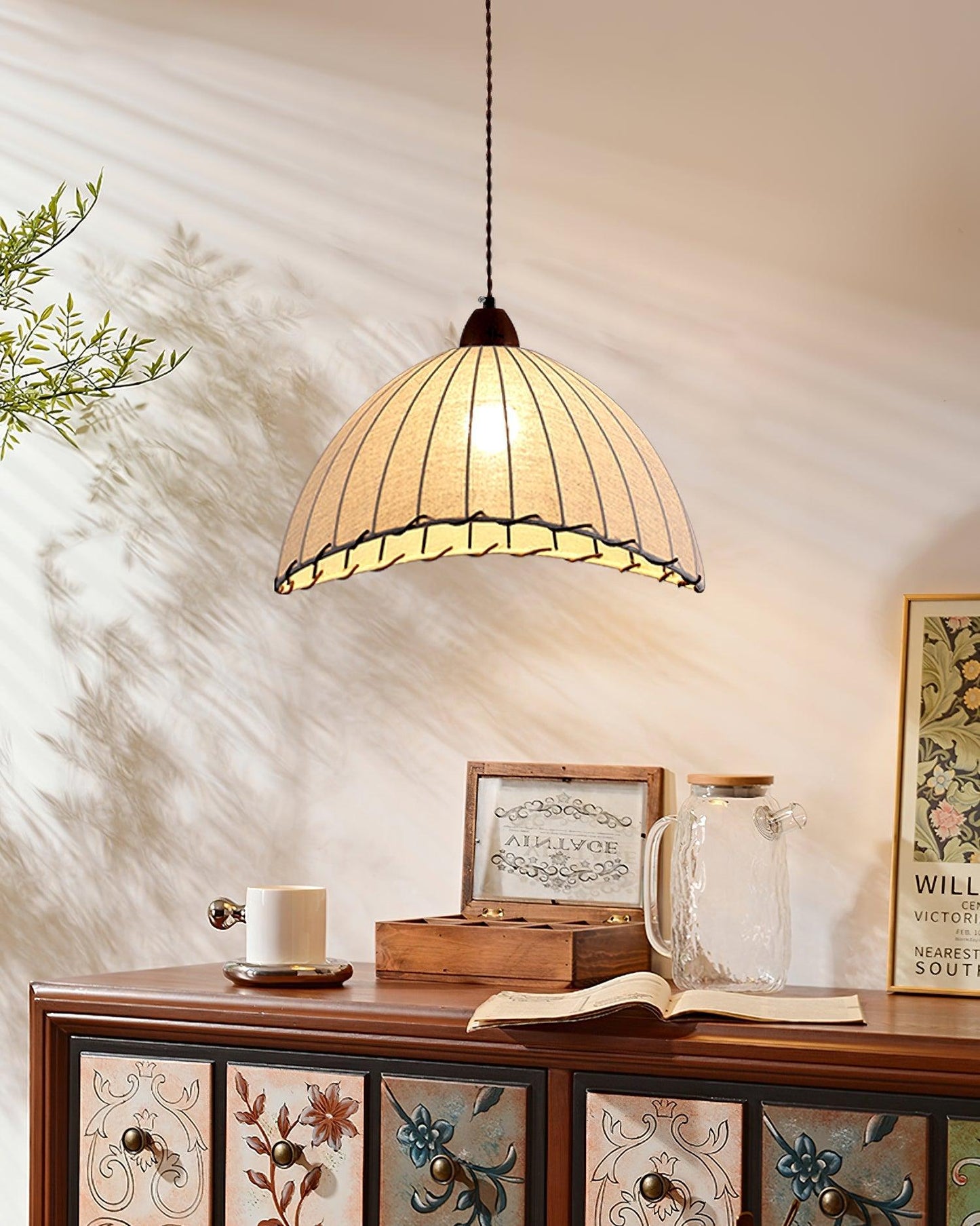 Hängende Pendelleuchten im Vintage-Stil