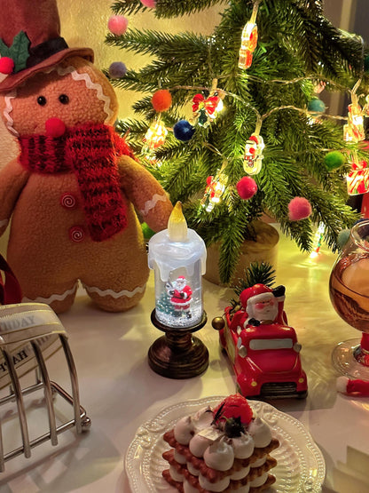 Tragbare LED-Weihnachtskerze