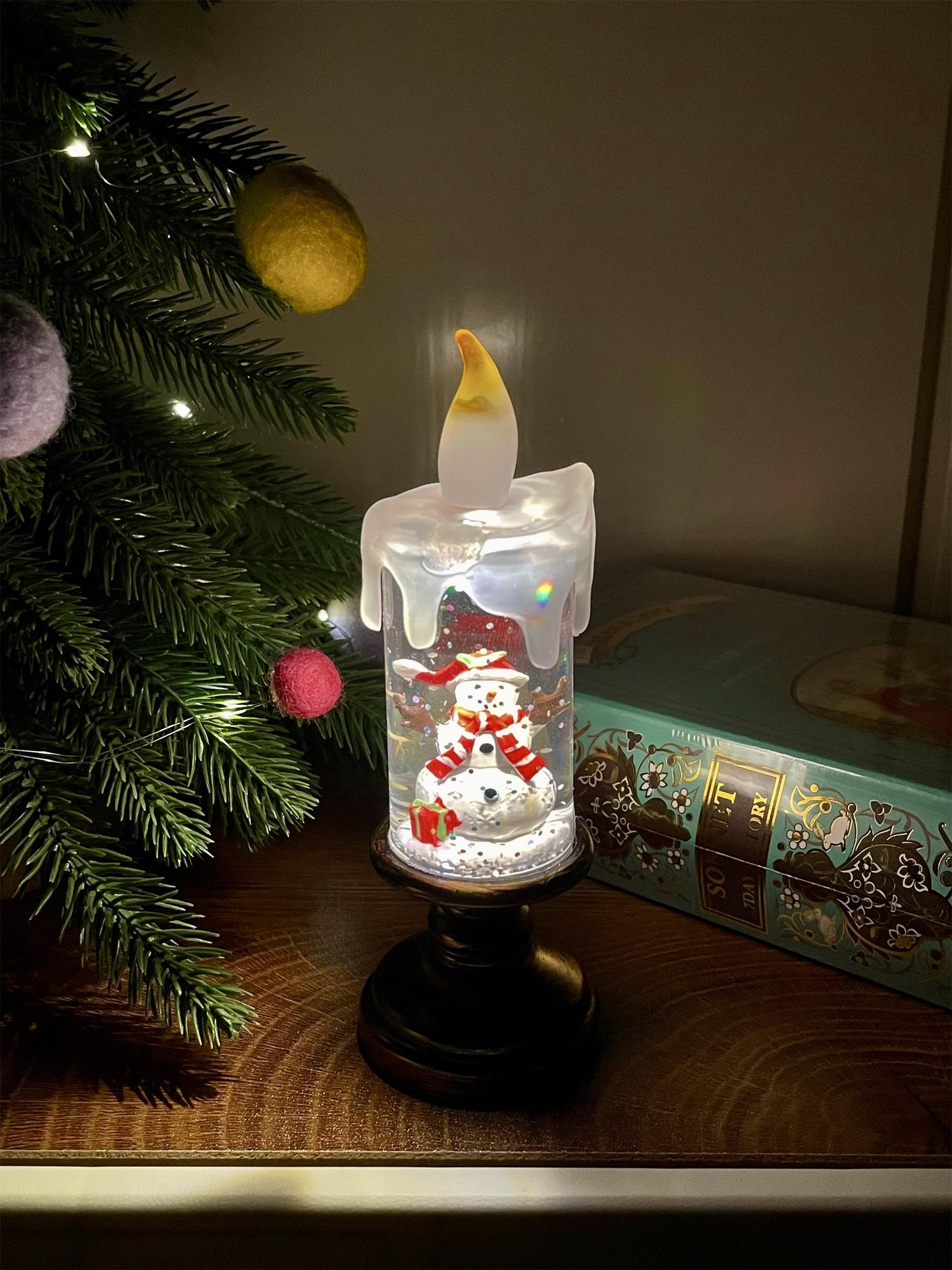 Tragbare LED-Weihnachtskerze