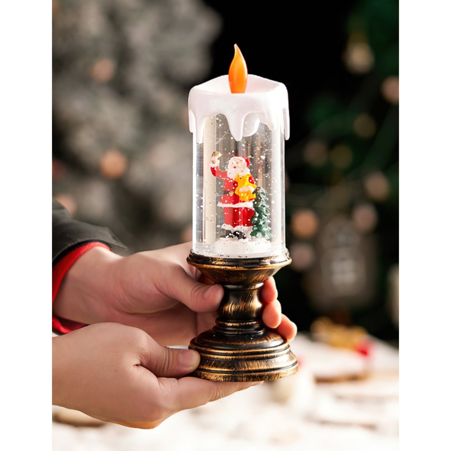 Tragbare LED-Weihnachtskerze