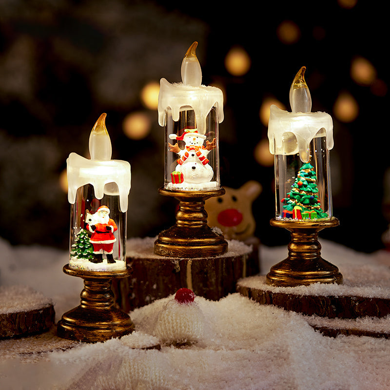 Tragbare LED-Weihnachtskerze