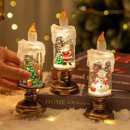 Tragbare LED-Weihnachtskerze