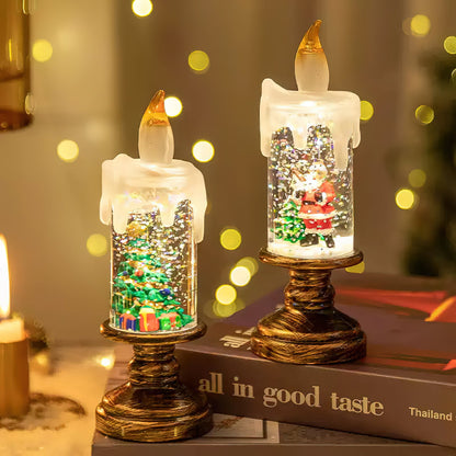 Tragbare LED-Weihnachtskerze