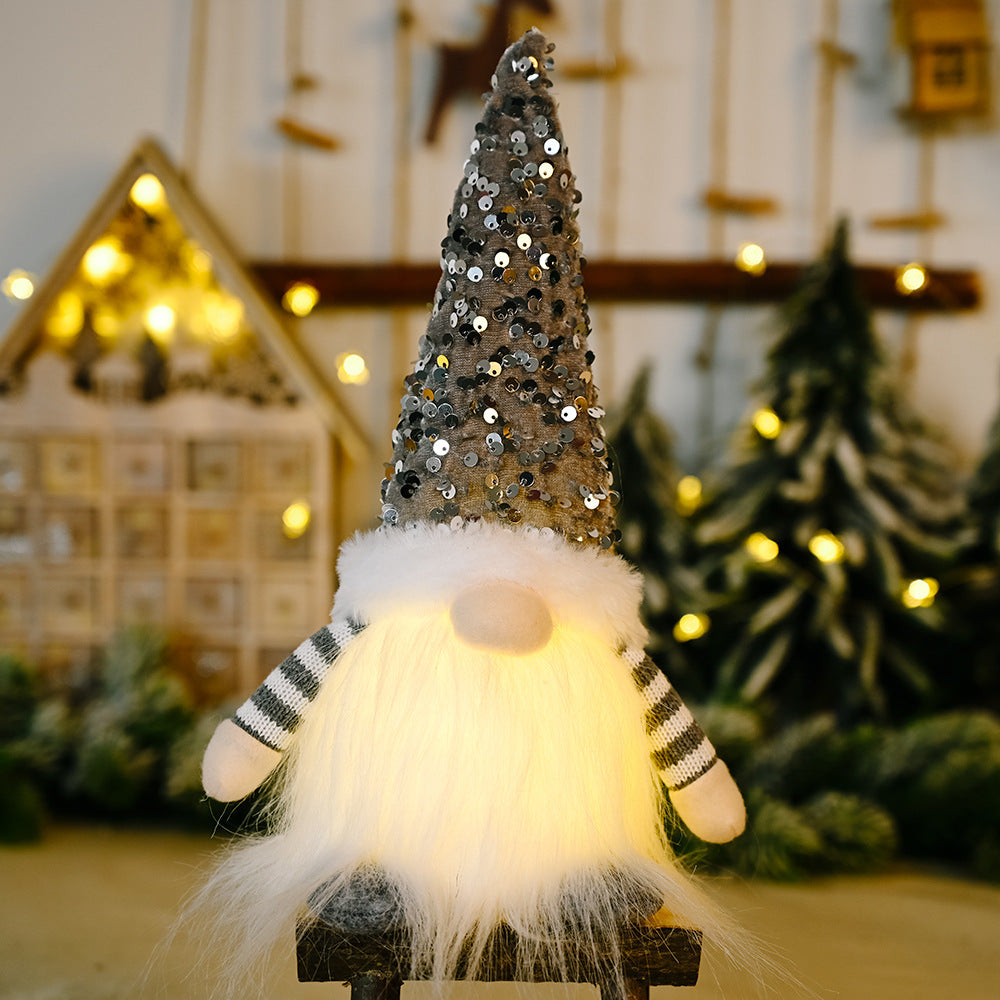 Wiederaufladbare LED-Weihnachtstischdekoration
