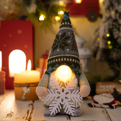 Wiederaufladbare LED-Weihnachtstischdekoration