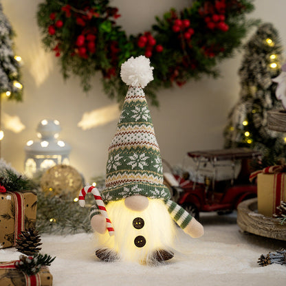 Wiederaufladbare LED-Weihnachtstischdekoration