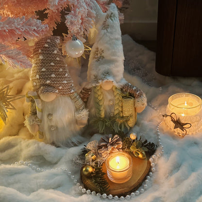 Wiederaufladbare LED-Weihnachtstischdekoration