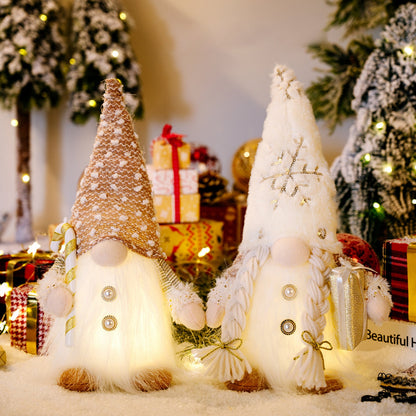 Wiederaufladbare LED-Weihnachtstischdekoration