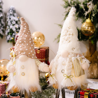 Wiederaufladbare LED-Weihnachtstischdekoration