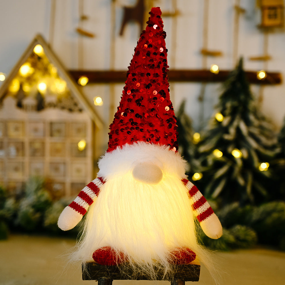 Wiederaufladbare LED-Weihnachtstischdekoration