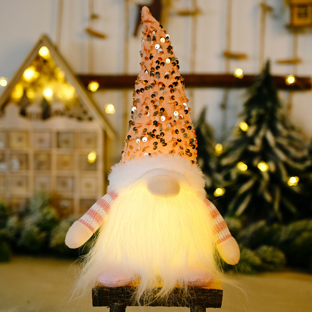 Wiederaufladbare LED-Weihnachtstischdekoration