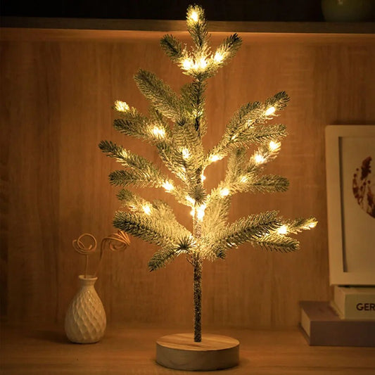 LumenZweigstelle: Elegante Baumförmige Tischlampe mit Leuchtenden Ästen