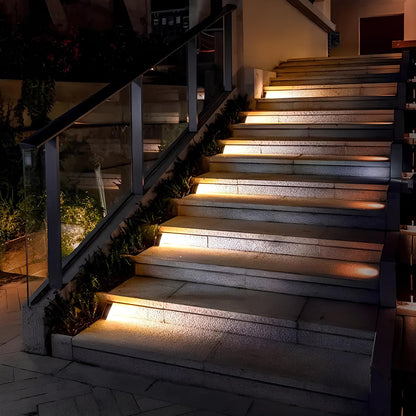 Solarbetriebene LED Treppenlichter