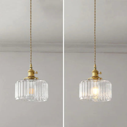 KristallAnhänger: Elegante Glas-Pendelleuchte mit zeitlosem Kristall-Entwurf