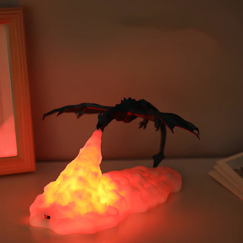 Mythischer Drache Inspirierte LED Tischlampe