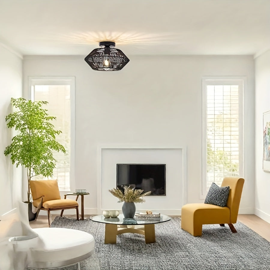 Boho Inspirierte Deckenleuchte