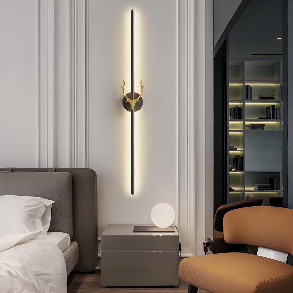 Moderne LED Schlanke Wandleuchte