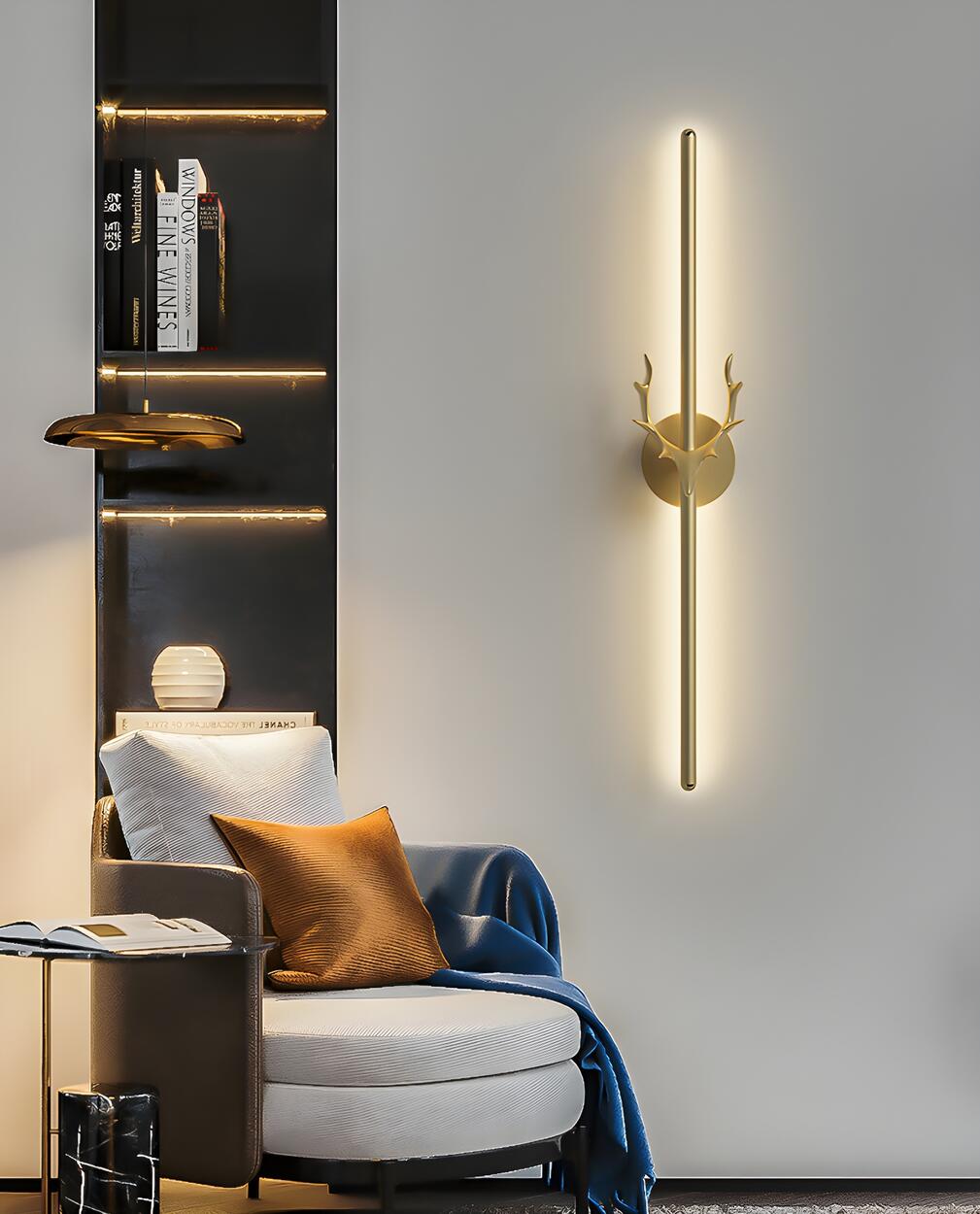 Moderne LED Schlanke Wandleuchte