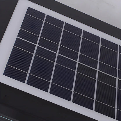 Moderne Rechteckige LED-Solar-Außenleuchte