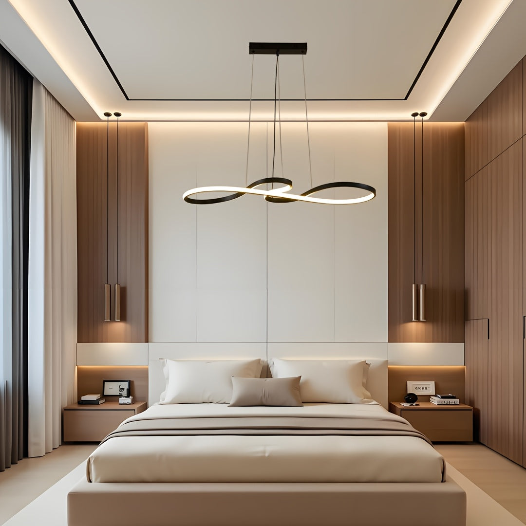 Moderne Minimalistische Dreifarbige LED Hängelampe