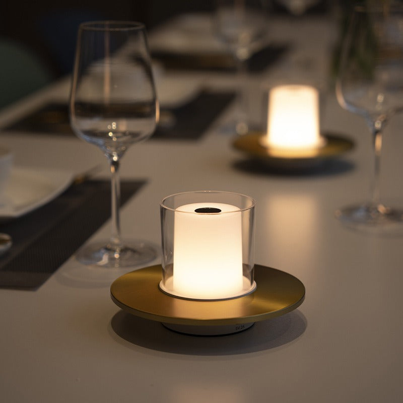 Kabellose Und Tragbare LED Kerzentischlampe