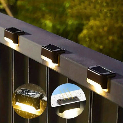 SolarLicht: Moderne Solar-Wandleuchte für Außenbereiche