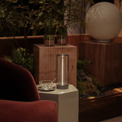 Kabellose LED Zylinderlampe mit Touch Steuerung