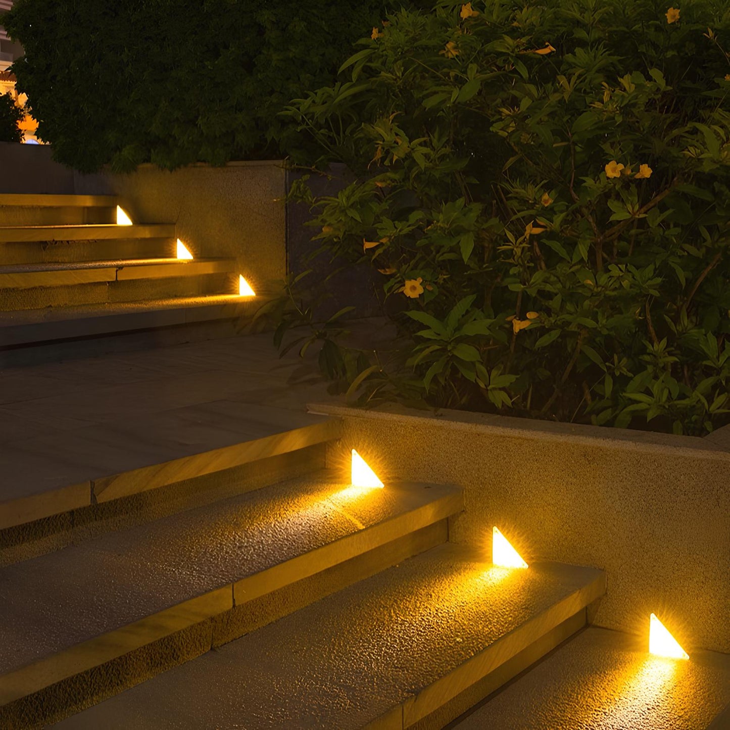Solarbetriebene LED Treppenlichter