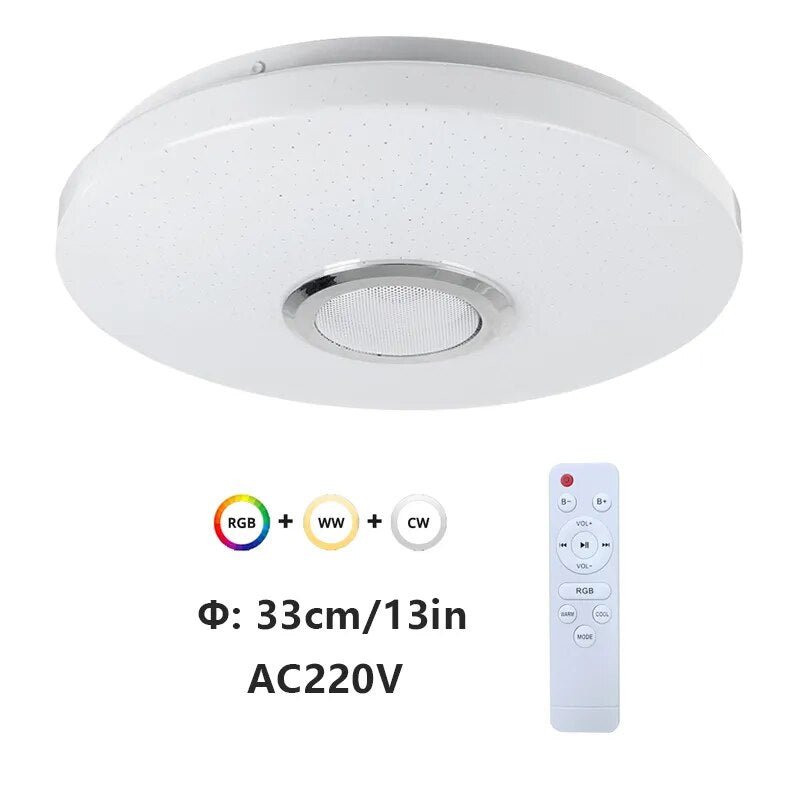 LED Deckenleuchte Mit Bluetooth Lautsprecher
