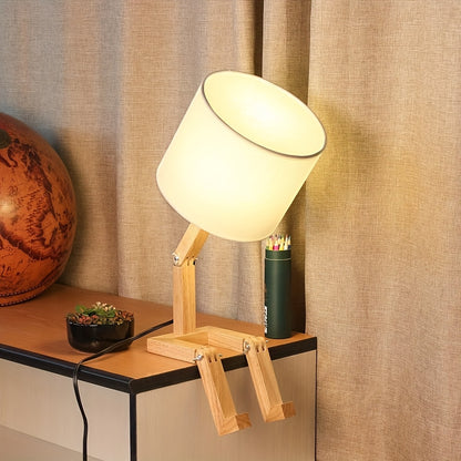 Verstellbare Tischlampe Im Roboter Design
