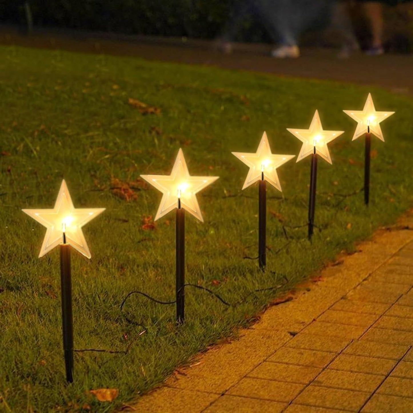 Sternförmige LED Weihnachts Beleuchtung