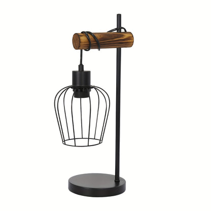 Rustikale Industrielle Nachttischlampe