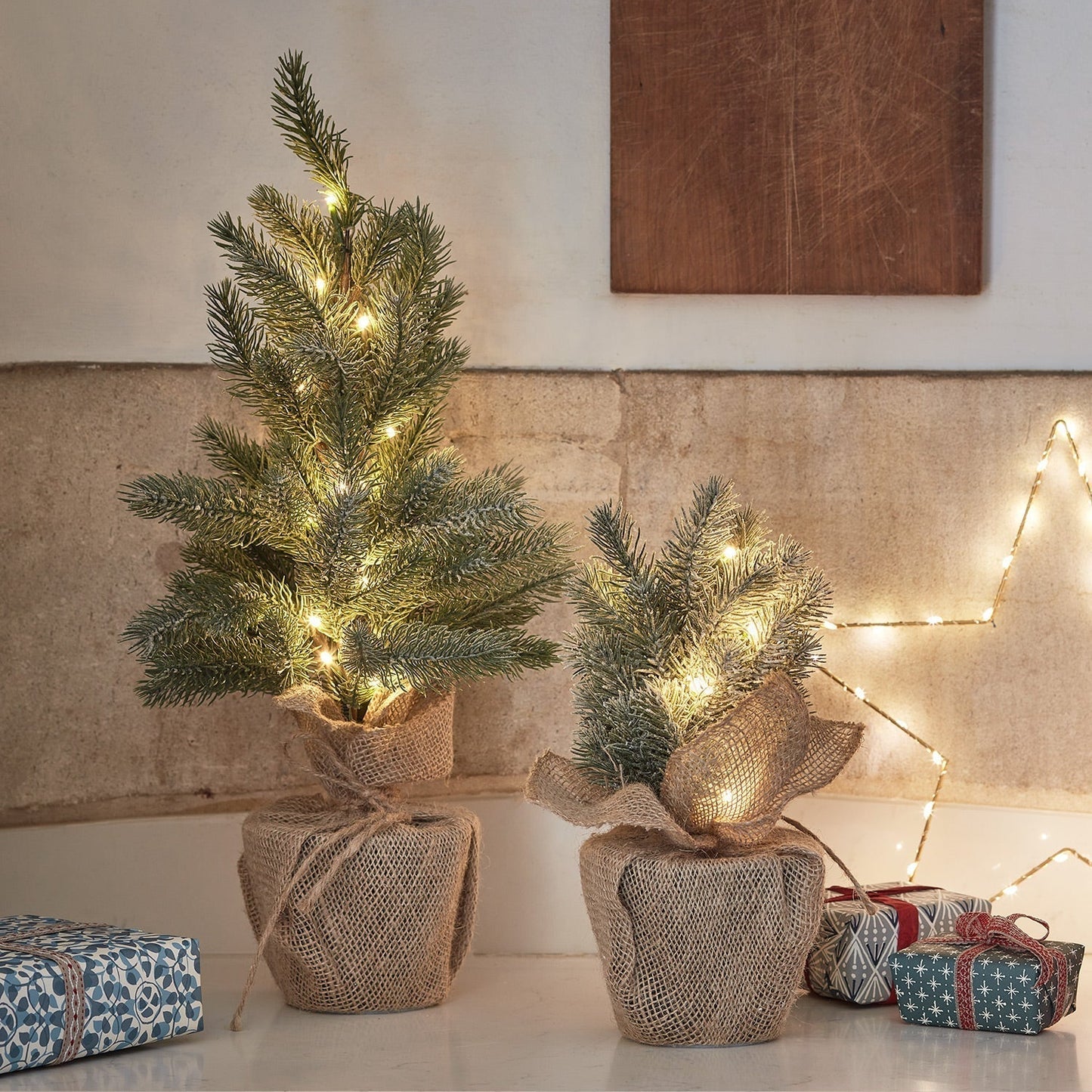 Tisch-Weihnachts Baum Mit Lichtern