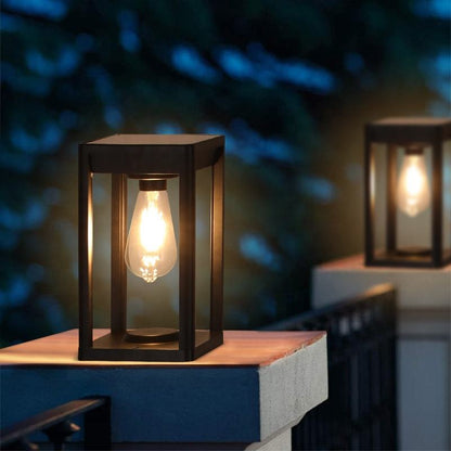 SäuleSolarstromlampe: Nachhaltige Beleuchtung für den Außenbereich